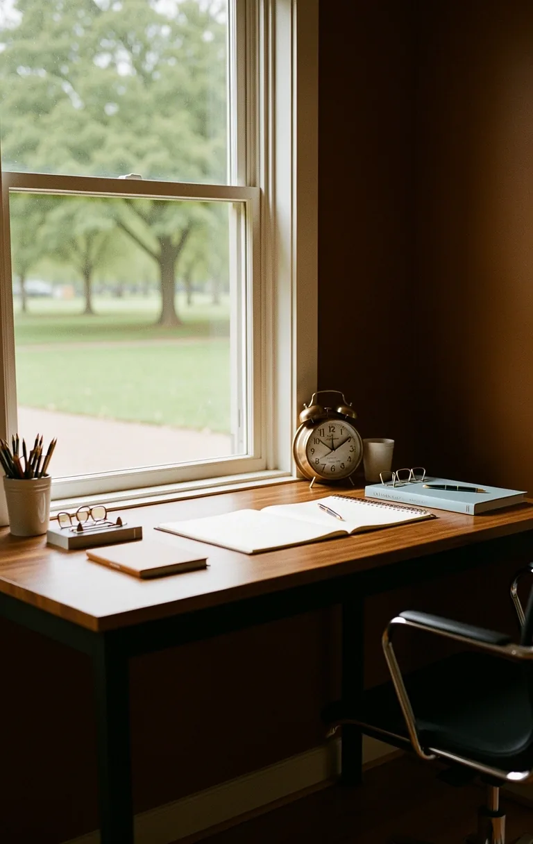 Professional landscape of a life coaching consultation space